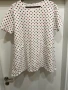 Нова!  БЯЛА БЛУЗА НА ЦВЕТНИ ТОЧКИ, снимка 7