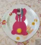 Великденска декорация Великденски заек Калъф / джоб за прибори Зайчета 3 броя , снимка 1