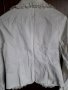 Лятно бяло сако без подплата с външни джобове и дантели, снимка 6