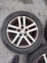 3 броя лети джанти 16 цола 5х112, с добри зимни гуми 205/55/16, ДОТ 2323, снимка 1