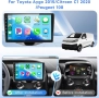 Мултимедия, за Toyota Aygo, Citroen C1, Peugeot 108, Андроид, навигация, Двоен 2DIN, плеър, Android, снимка 6