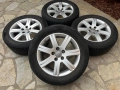Джанти за Audi 16ки, 5х112, 7J, et42 със зимни гуми 225/55/16, снимка 2