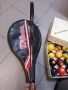 Билярдни топки, 2 хилки за тенис Dragon и ракета за тенис Wilson Pro Matrix, снимка 7
