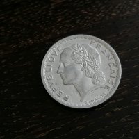Mонета - Франция - 5 франка | 1949г., снимка 2 - Нумизматика и бонистика - 28365347