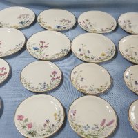 Порцеланови чинии  - Бавария - 16 броя, снимка 1 - Антикварни и старинни предмети - 32891745