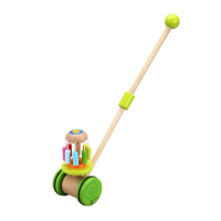 Дървена играчка за бутане Цвете (004), снимка 2 - Образователни игри - 44893700
