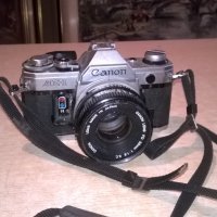 canon апарат+canon обектив-made in japan-внос франция, снимка 5 - Фотоапарати - 26956843