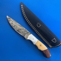 Нож от Дамаска стомана, снимка 3 - Ножове - 44014484