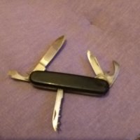 Giesen & forsthoff rostfrei inox Solingen немско джобно ножче от соца 6 части без луфт, снимка 1 - Ножове - 43400767