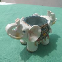 Порцеланов слон поставка,сувенир, снимка 8 - Декорация за дома - 33292776