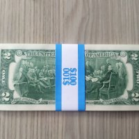 нови банкноти от 2 долара (2 USD), снимка 2 - Нумизматика и бонистика - 38264559