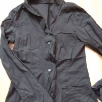 Страхотна черна риза, снимка 1 - Ризи - 34887798