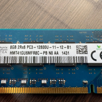 Samsung RAM 8gb 8G 1RX4 PC3L-12800R -11-12-C2 DDR3 1600 ECC REG, снимка 7 - RAM памет - 43297643