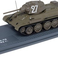 Умален модел на танк Т-34-76 в мащаб 1:43, снимка 4 - Колекции - 43262251