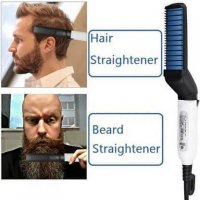 Многофункционален уред за изправяне на коса и брада за мъже, снимка 3 - Други - 38102765