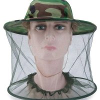 Нова защитна шапка с мрежа за пчелари и рибари, снимка 1 - Екипировка - 43178866