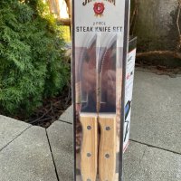Сет 2бр ножове за стек Jim Beam, снимка 1 - Прибори за хранене, готвене и сервиране - 43556851