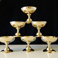 Английски чаши за вино,шампанско,никелово сребро. , снимка 7 - Антикварни и старинни предмети - 26831877