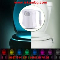 Нощна лампа за тоалетна чиния ToiLight, 9 режима за цвят, снимка 16 - Други стоки за дома - 28517247