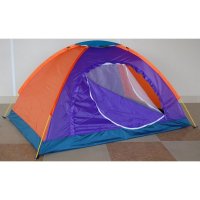 Триместна палатка с калъф 200х150см, снимка 2 - Палатки - 32735169