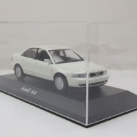 Audi A4 1995 - мащаб 1:43 на Maxichamps моделът е нов в PVC дисплей-кейс, снимка 8 - Колекции - 43377535