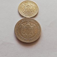 Монети 1882 година с номинал 1 и 2 лева, снимка 4 - Нумизматика и бонистика - 36580292