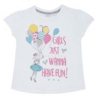 Блуза за момиче с балони Minikidz, снимка 1 - Детски Блузи и туники - 27957177