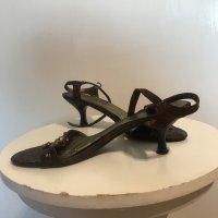 Дамски ретро обувки на ток, снимка 1 - Дамски обувки на ток - 38004152