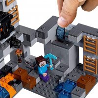 Употребявано Lego Minecraft - Каменни приключения (21147), снимка 7 - Конструктори - 39709054