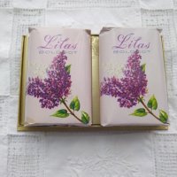 Винтидж колекционерски сапуни люляк комплект Lilas Boldoot, снимка 5 - Други - 43048140