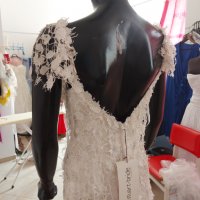 красива ефирна лека булчинска рокля, снимка 3 - Сватбени рокли - 36898591