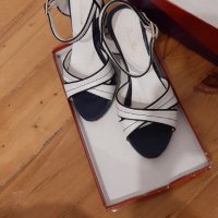 Дамски сандали бели, снимка 6 - Сандали - 40776277