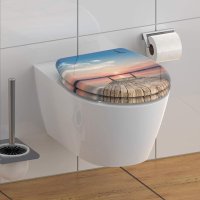 Schütte SUNSET SKY тоалетна седалка с плавно затваряне, снимка 2 - Други стоки за дома - 40307733
