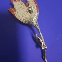 Уникална брошка  кехлибар , снимка 2 - Други - 43959400