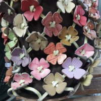 🐙Octopus естествена кожа- среден размер шарена Чанта, на цветя 🌻🌹⚘🌷🥀, снимка 11 - Чанти - 33585157