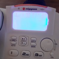 Стационарен Телефон на батерии Nippon NP3110, снимка 3 - Стационарни телефони и факсове - 37460346