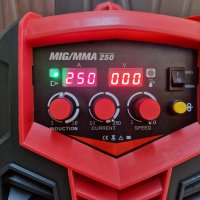 250 Aмпера - Телоподаващо + Електрожен MAX PROFESSIONAL- Телоподаващ Заваръчен апарат , снимка 4 - Други машини и части - 44014586