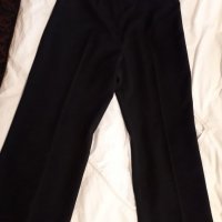 Дамски панталон широк черен размер М, снимка 1 - Панталони - 28012479