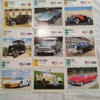 Ретро немски картички карти на коли, снимка 5 - Колекции - 40140766