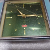 Стар Китайски настолен механичен Часовник с Будилник, снимка 10 - Антикварни и старинни предмети - 43036369