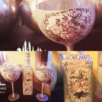 Ритуални чаши, снимка 2 - Романтични подаръци - 26887531