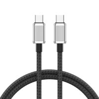 Orico кабел Cable USB C-to-C PD 60W Charging 1.5m Black - GQZ60-15-BK, снимка 1 - Кабели и адаптери - 44087197