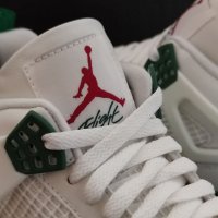 Nike Air Jordan 4 Retro Pine Green Original Нови Оригинални Мъжки Обувки Кецове Маратонки Размер 44 , снимка 4 - Кецове - 40328259