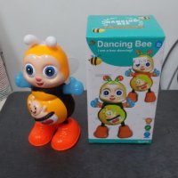 Танцуваща пчеличка със звук и светлина, включени батерии, в кутия - 8591, снимка 3 - Музикални играчки - 38781737