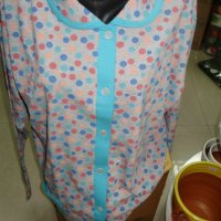 Дамска пижама с дълъг ръкав размер 4ХЛ, снимка 3 - Пижами - 22881681