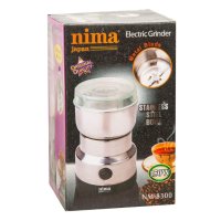 Електрическа кафемелачка и уред за мелене на ядки, подправки или пудра захар Nima, снимка 5 - Чопъри и пасатори - 43853023