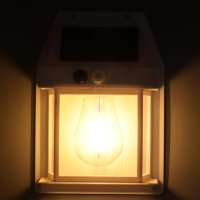 Соларна лампа лампа устойчива на атмосферни влияния Водоустойчива, снимка 3 - Соларни лампи - 43145934