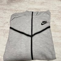 Нов мъжки сив екип Nike Tech Fleece, снимка 4 - Спортни дрехи, екипи - 43759670