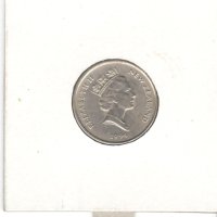New Zealand-5 Cents-1994-KM# 60-Elizabeth II 3dh portrait, снимка 4 - Нумизматика и бонистика - 43837934