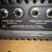 Power mixer MACKIE M808 FR 2х600 W. Made in USA оригинален. , снимка 12 - Други - 36421760